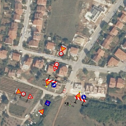 Privremena regulacija prometa_faza I