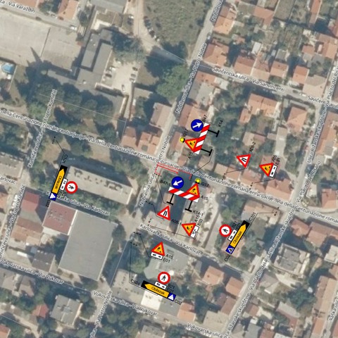 Privremena regulacija prometa_faza I