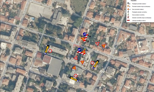 Privremena regulacija prometa_faza I
