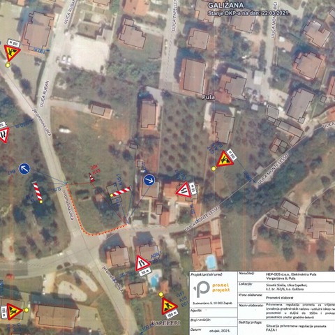 Privremena regulacija prometa_fazaI