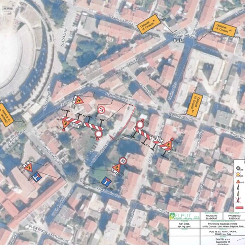 Privremena regulacija prometa_faza I