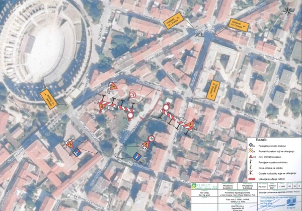 Privremena regulacija prometa_faza I