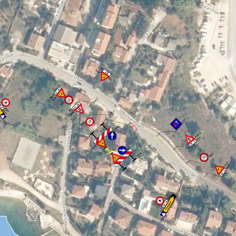 Privremena regulacija prometa u Ulici Stoja_faza I