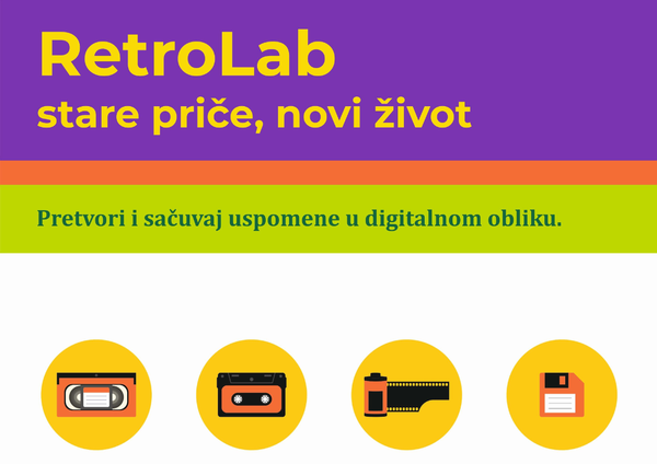 RetroLab – kreativni kutak namijenjen digitalizaciji starih medija