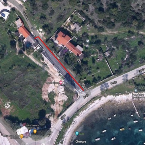 Skica zahvata
