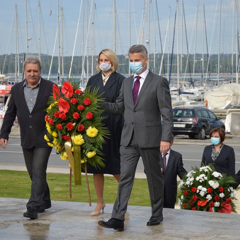 Polaganje vijenaca Svi sveti 2020