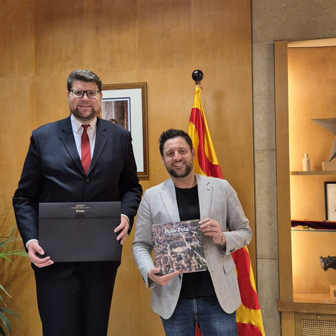 Gradonačelnici Grbin i Viñuales