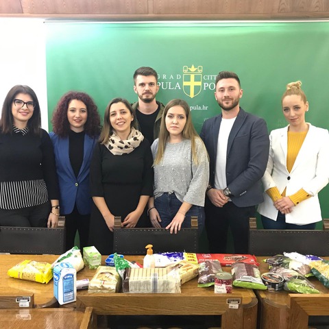 Članovi Savjeta mladih Grada Pule