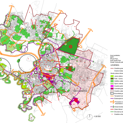 Strategije zelene urbane obnove Grada Pula - Pola