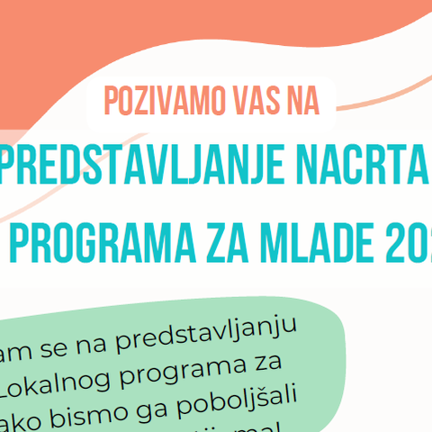 Tematski dijalog mladih i donositelja odluka u Lokalnom programu za mlade 2024.-2027.