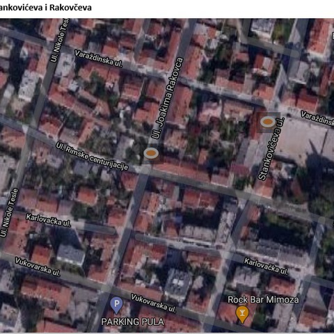Stankovićeva - Rakovčeva, lokacije usporivača