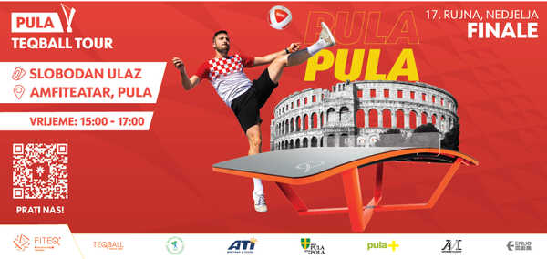 Teqball stiže u pulsku Arenu