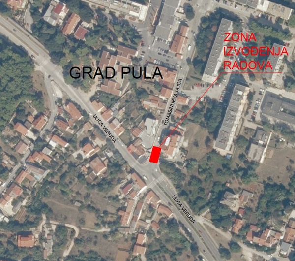 Tomasinijeva zona izvođenja radova
