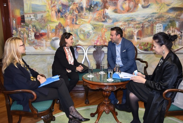 Predstavnice Ureda UNICEF-a za Hrvatsku na prijemu kod gradonačelnika Zoričića