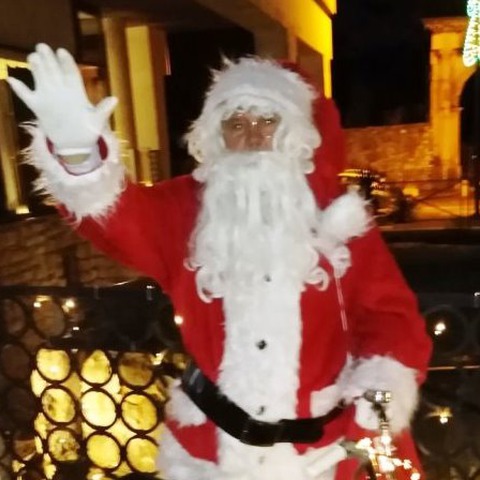 Djed Božićnjak na Velom Vrhu