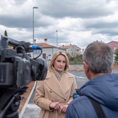 Zamjenica gradonačenika Elena Puh Belci obišla novouređenu i za promet otvorenu Premantursku cestu