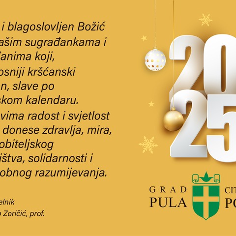 Čestitka gradonačelnika