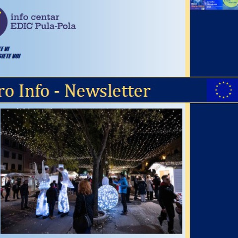 84. broj Euro Info Newslettera EDIC Pula-Pola za mjesec prosinac 2021.