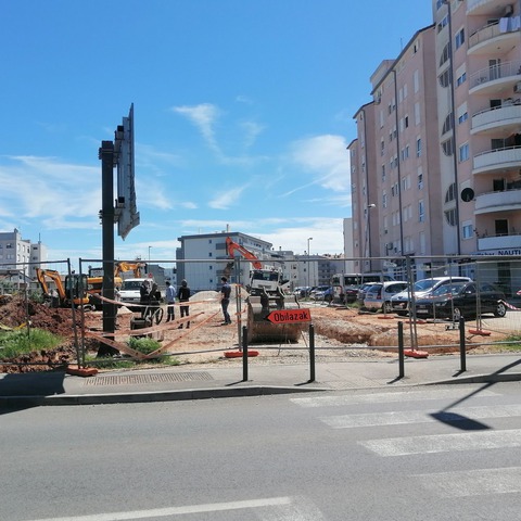 U tijeku izgradnja javnog parkirališta u Valturskoj ulici