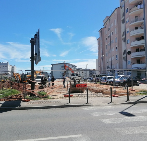 U tijeku izgradnja javnog parkirališta u Valturskoj ulici