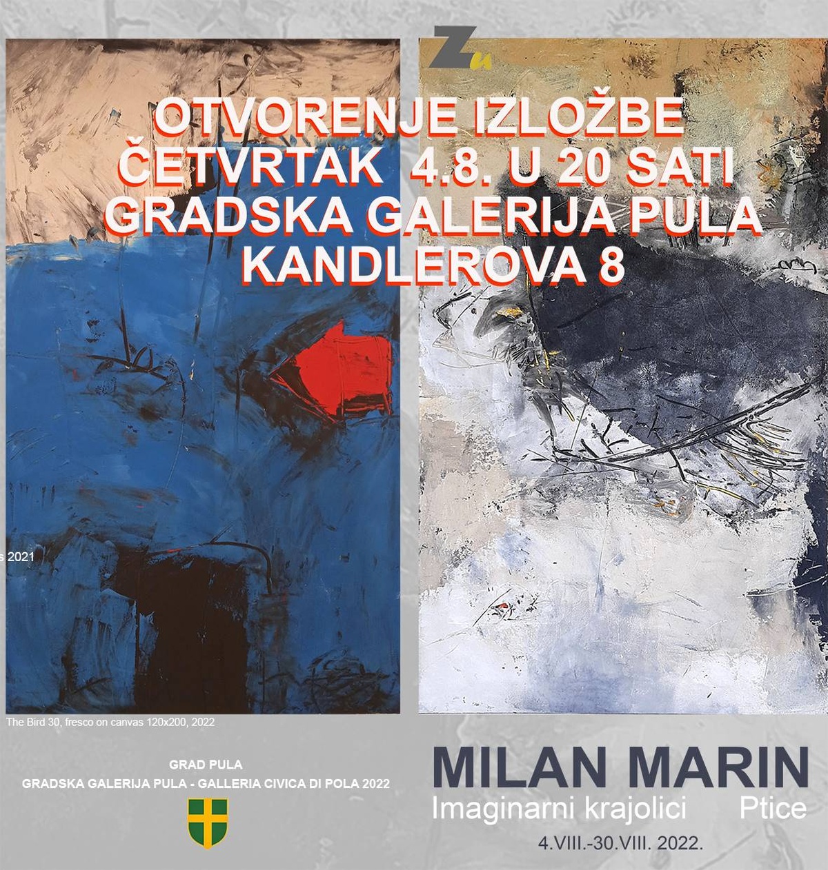 izložba Milan Marin