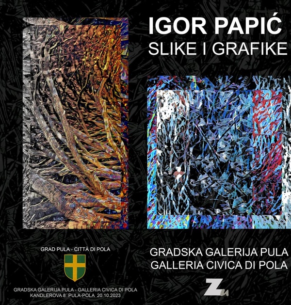 Izložbu slika i grafika Igora Papića