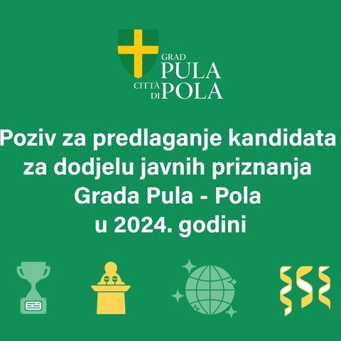 Javna priznanja Grada Pule