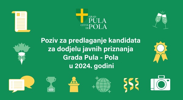 Javna priznanja Grada Pule