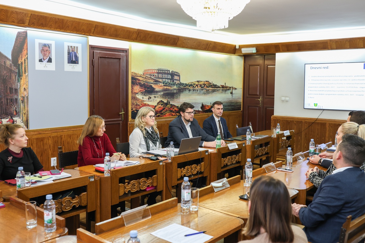 12. Sjednica Koordinacijskog vijeća Urbanog područja Pula