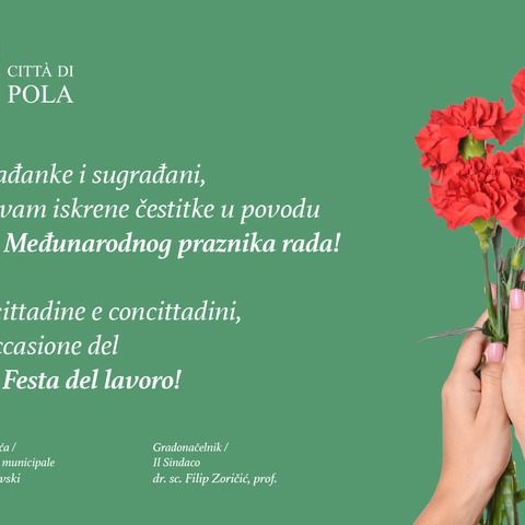 Čestitka - 1. svibnja