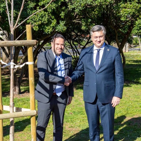 svečano otvorenje Parka Anne Frank
