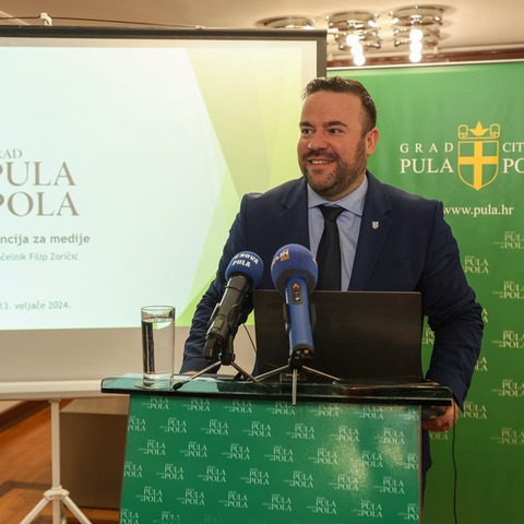 Konferencija za medije gradonačelnika Filipa Zoričića