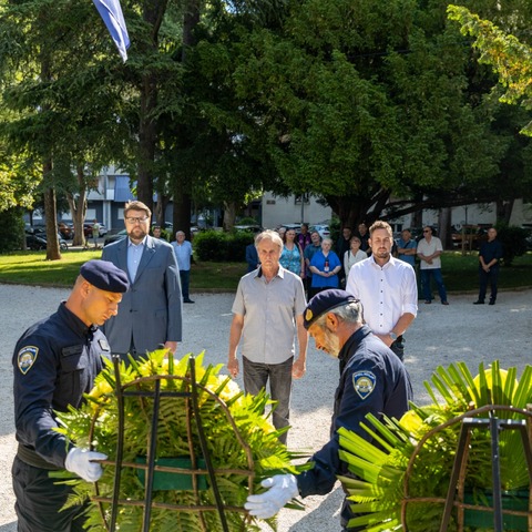 polaganje vijenaca u povodu Dana državnosti