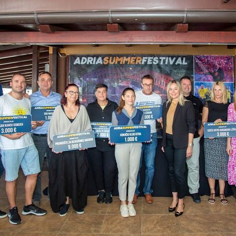 podijela donacija Adria Summer Festivala