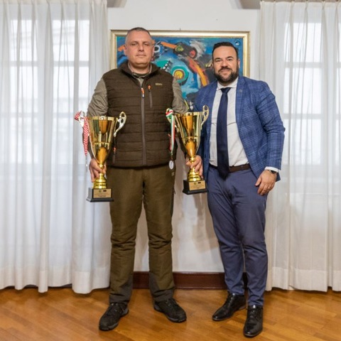 prijem lovca Emila Klimana