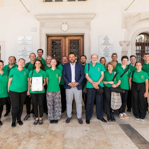 prijem Puhačkog orkestra grada Pule