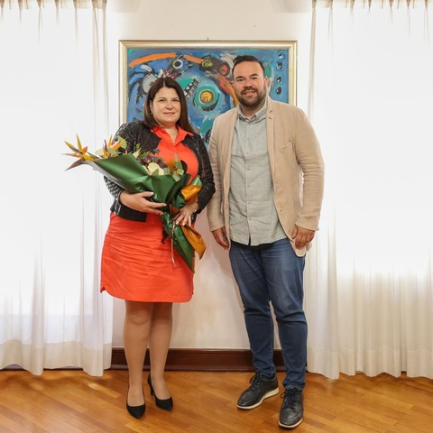 gradonačelnik Filip Zoričić primio menadžericu godine Arijelu Draguzet