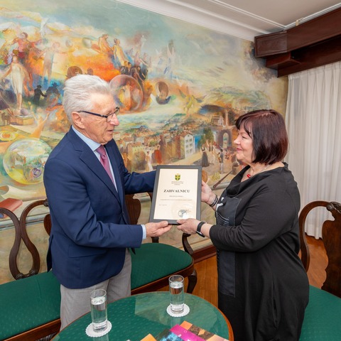 prijem za Milenu Zlatesku