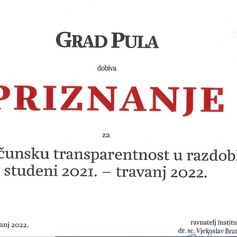 priznanje
