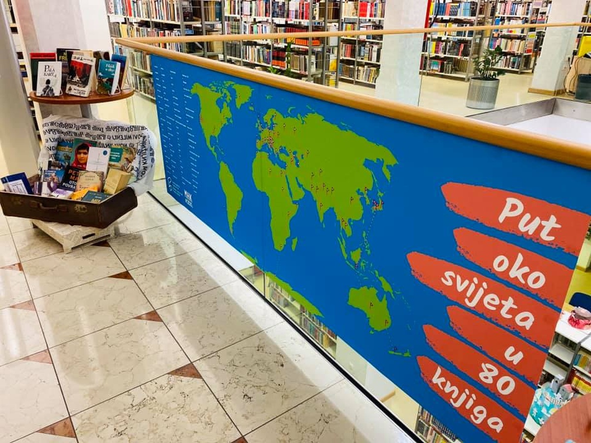 Izložba u Gradskoj knjižnici i čitaonici Pula