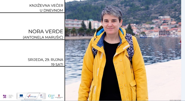 Književna večer u Dnevnom s Norom Verde (Antonela Marušić)