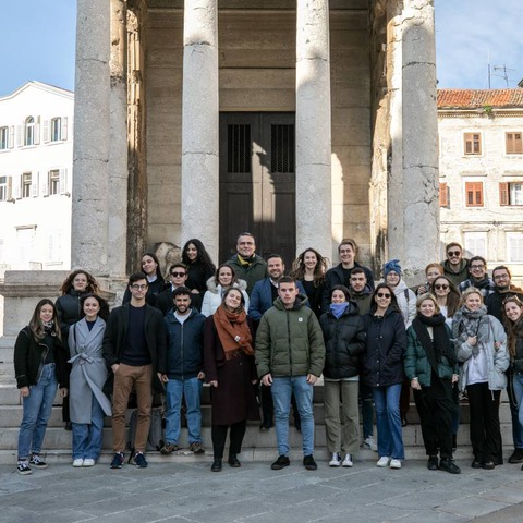 međunarodni studenti u posjetu pulskoj Komunalnoj palači