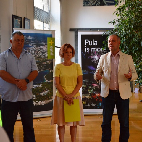 Konferencija za novinare u Turističkoj zajednici Grada Pule