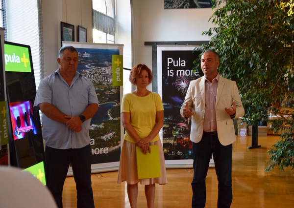 Konferencija za novinare u Turističkoj zajednici Grada Pule
