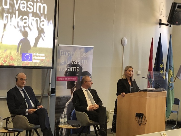 Održana konferencija o budućnosti Europe na Sveučilištu Jurja Dobrile