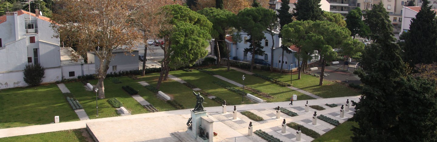 Titov park uslikan iz zraka