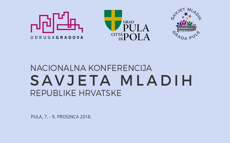 Otvorene prijave za Nacionalnu konferenciju savjeta mladih RH u Puli Nacionalna konferencija Savjeta mladih Republike Hrvatske.jpg
