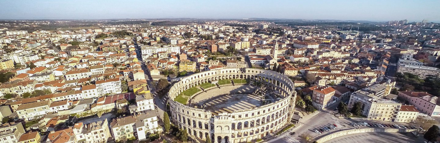 Arena uslikana iz zraka