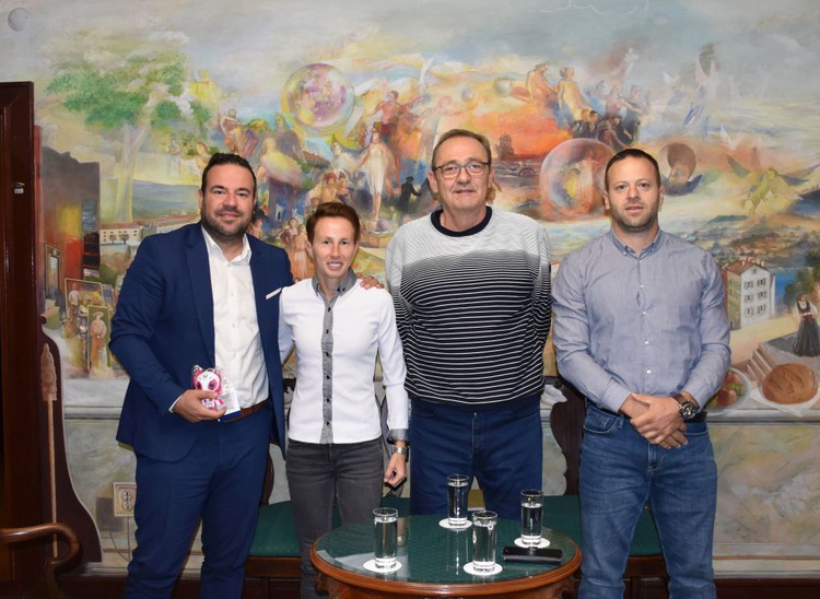 Gradonačenik Zoričić upriličio prijem Mikele Ristoski, trenera Daniala Temima i Mate Meuzulića, predsjednika AK Medulin