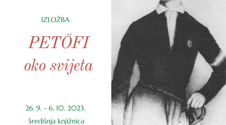 Gradska knjižnica i čitaonica Pula u povodu Europskog dana jezika pripremila izložbe o mađarskom pjesniku Sándoru Petőfiju i portugalskom nobelovcu Joséu Saramagu